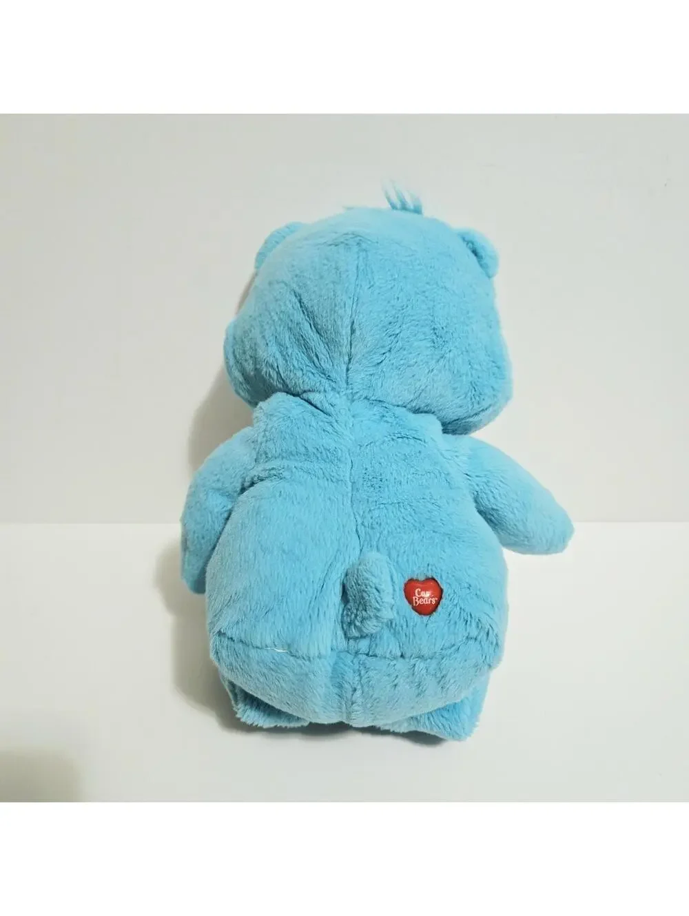 Care Bear Wish Bear 2012 Plush Blue with Yellow Star and Rainbow 12